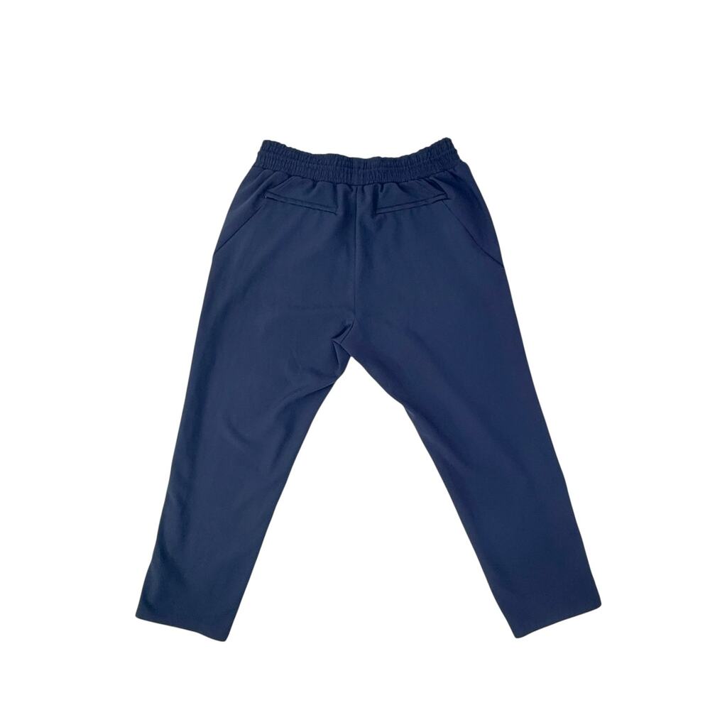 Athleta Metropolis Blue Straight Leg Travel Pants Women's 10P